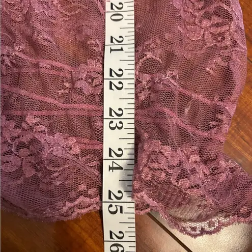 Unif Limited too vintage Y2K pink boho off the shoulder pink lacy blouse size medium thumbnail 16