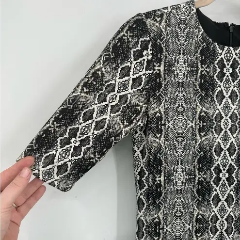 Roam Snake Print Mykonos Women XS MSRap:$348 Midi Ponte Sheath Cocktail Dress