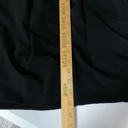 ELM DESIGN Sz 2 Jersey Knit Pleated Skirt Grunge Whimsical Glam Dark Academia Black