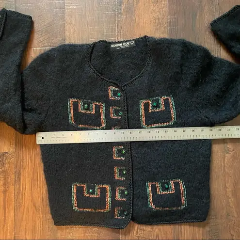 Handknit sweater, mohair/wool blend Size undefined