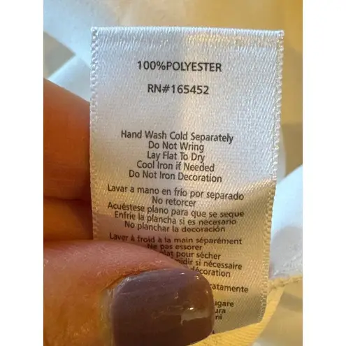 Boys Lie Shirt Women Medium White Satin Collared Button Down Bridezilla Top NWOT