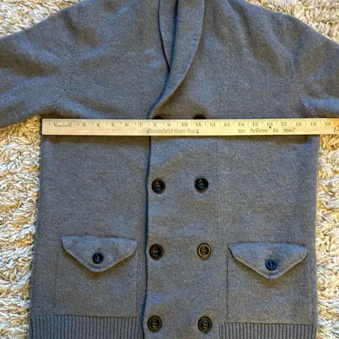 ALPHA MASSIMO REBECCHI 100% Lambs Wool Cardigan Sweater Size: 50