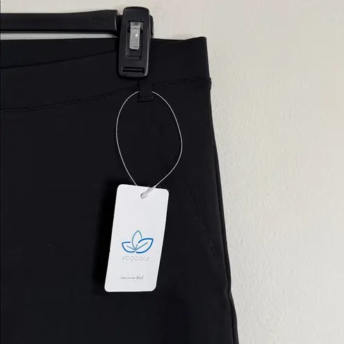 Yogipace Stretch Black Flare leg Yoga Dress Pants size 25