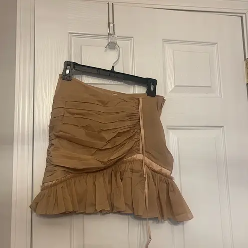 NWT NENSI DOJAKA Asymmetric Frill Mini Skirt