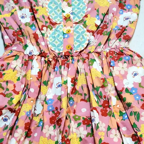 Matilda Jane Women’s Wonderful Parade Leah Dress Floral Barbiecore Coconut Girl