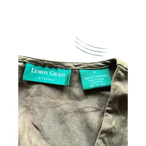 Lemon Grass Studio Women's Dark Brown Top