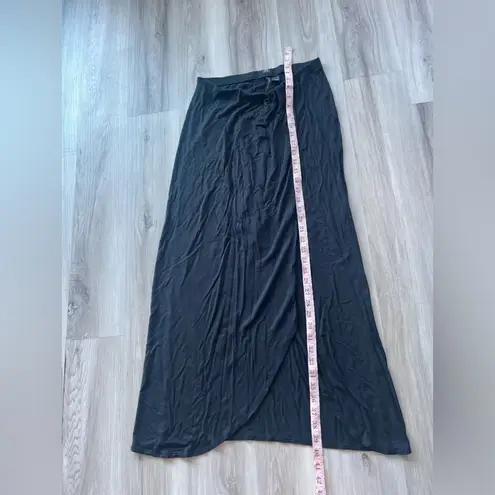 Victoria's Secret  S Black Y2K Maxi Skirt