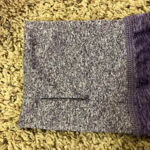 Avia Funnel Neck Activewear Shirt Womens XL Used Purple