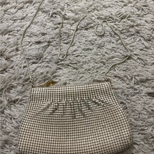 Timeless Cream Shoulder Bag with Soft Fabric Black