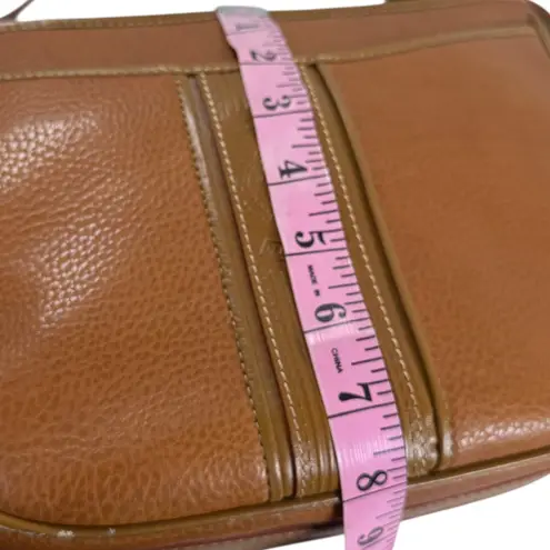 Vintage Courser Original Leather Crossbody Bag Brown Saddle Bag Equestrian Horse