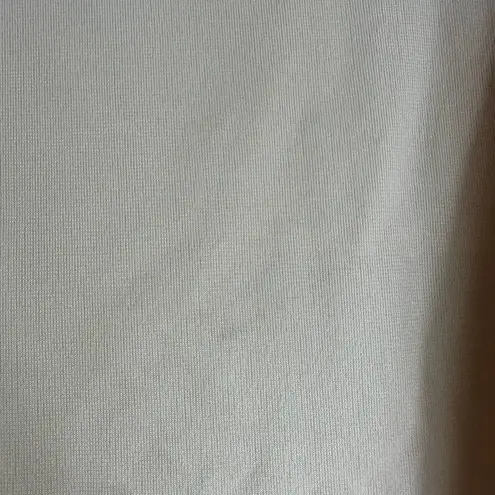 Mistress Rocks Don’t Stop Beige Stretch Jersey High Neck Maxi Dress size Large