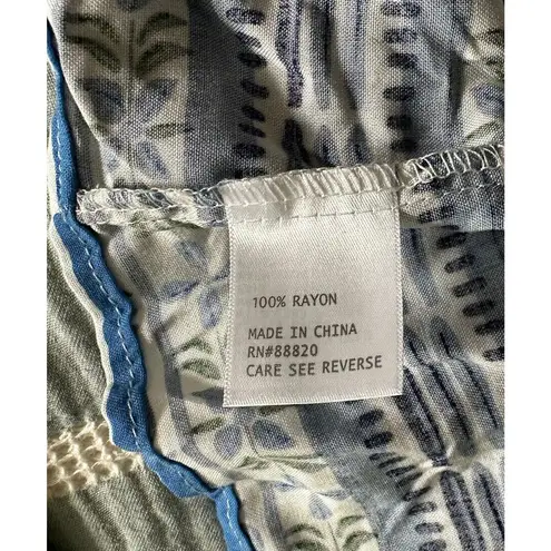 Haute Hippie New Sleeveless Button Back Boho Floral Multi Print Tank Top Small