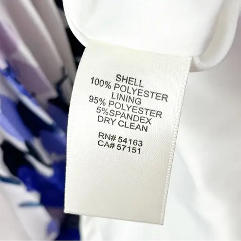 Eliza J Chiffon Floral Print Halter Tie Pleated Skirt Maxi Dress, Size 2