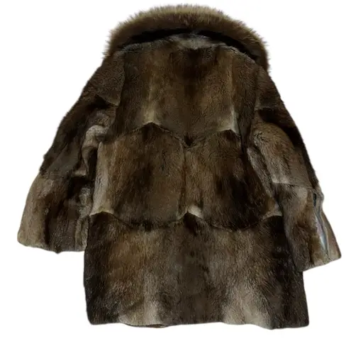 Vintage Wermuth Brown Mink Fur Jacket Size M