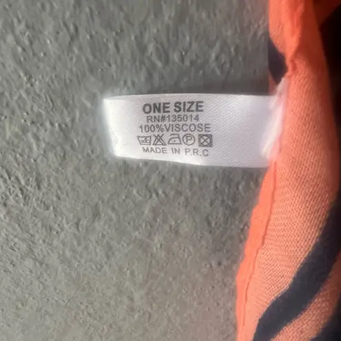 Flamingo tropical print caftan cover up