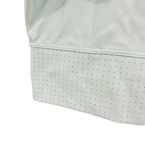 Fabletics  Avah Color Block Cut Off Sleeve Crop Top Size 2 XL green short sleeve - Image 6