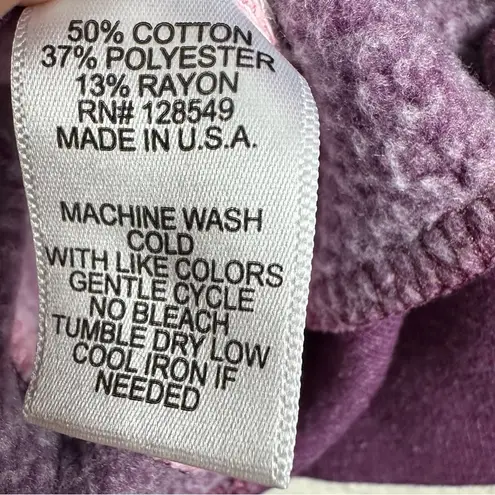 Aviator Nation Rare Crewneck Purple Colorblock lightning bolt Sweater size M