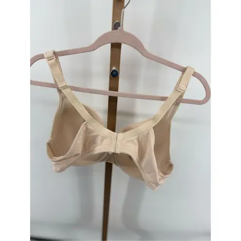 Cacique Lane Bryant Lightly Lined Cotton Bra Underwire Beige Size 42C