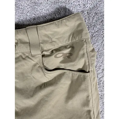 Outdoor Research Women's Ferrosi Shorts 5" Beige Size 6 Hiking Outdoor Stretch Tan