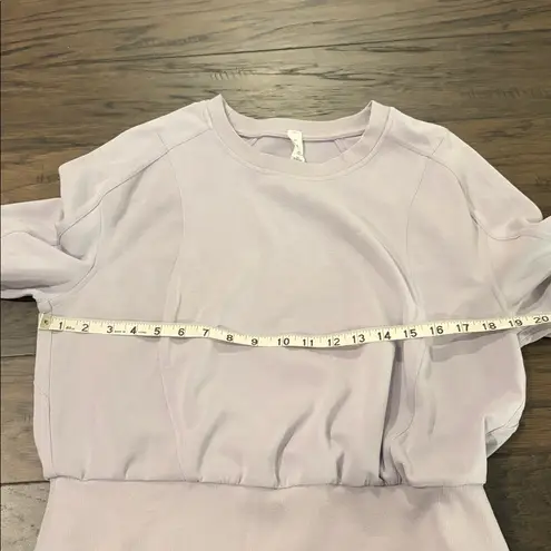 Lululemon  Softstreme Ribbed Hem Pullover Sz 10 - Image 8