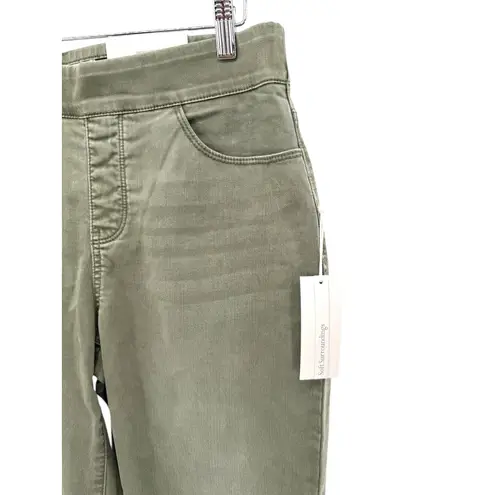 Soft Surroundings The Ultimate Straight Leg Pull On Pants Khaki Olive Green M