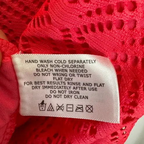 Coolibar Long Sleeve Top Size Large Pink UPF 50+ Sun Protection Swim Cover