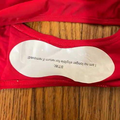 ANDIE The Mykonos One Piece LT Swimsuit Cherry Red plus Size XXL long torso NWT