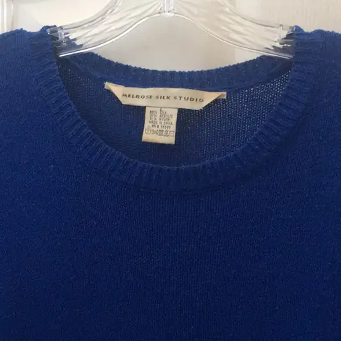 FINAL MARKDOWN Melrose silk studio silk blend top large