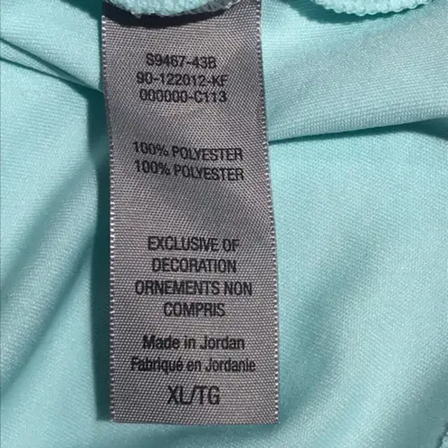 C9 Champion Powder Blue Semi Fitted Athletic Stretch Tee Size XL