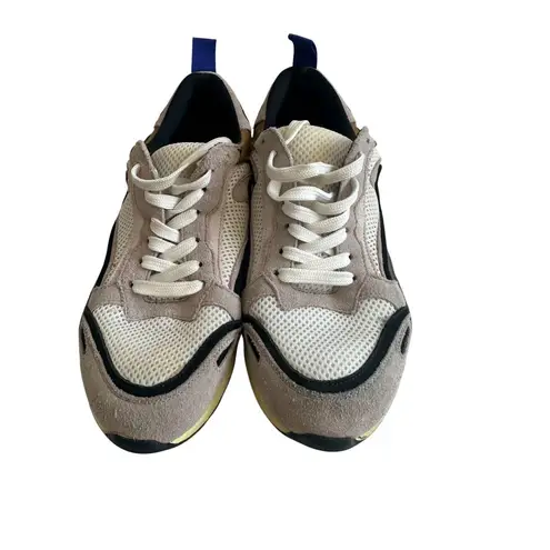 SANDRO Paris Women’s Flame Trainers Sneakers Size 5.5 Blue