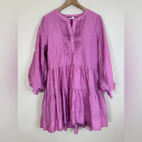 Tuckernuck Hyacinth House Amie Pink Mini Dress size XL $168