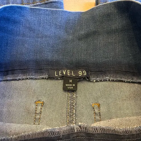 Level 99 Blue Jeggings with Classic Denim Style Size M