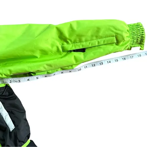 Obermeyer Bright Green Ski Snow Jacket Coat Womens Size 6