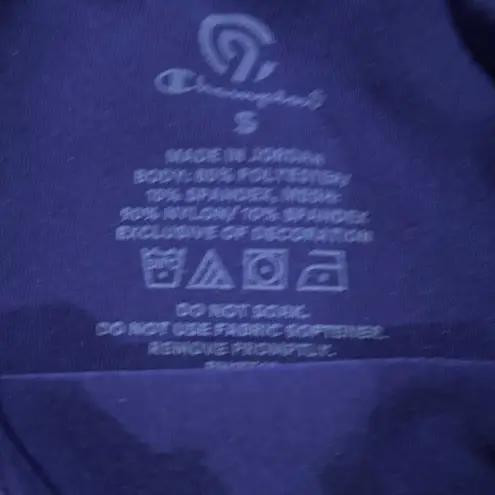 C9 Champion C9 by Champion Women's Deep Blue Leggings cropped - Image 5