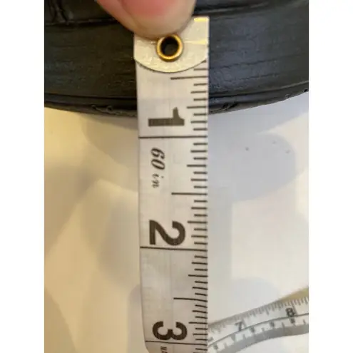 Dansko Black Mary Jane Wedge Heels EUC Sz EU 36 US 6 Strap Buckle Studs Leather