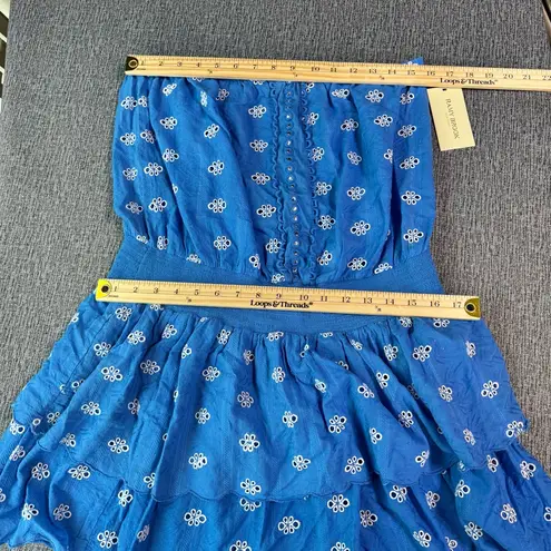 Ramy Brook Rita Cotton Eyelet Minidress