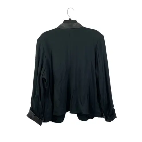 Investments II Women's Black Casual Blazer Top