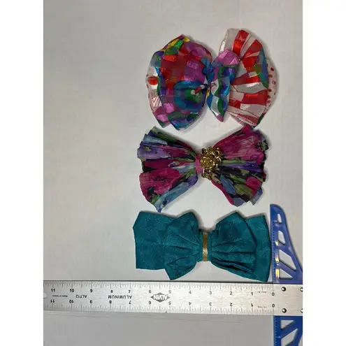 Vintage Kerri Kahn New York Hair accessories & 2 others hand made, bundle of 3