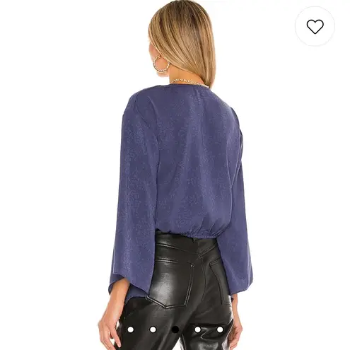 House of Harlow 1960 x REVOLVE majori blouse in navy blue XS