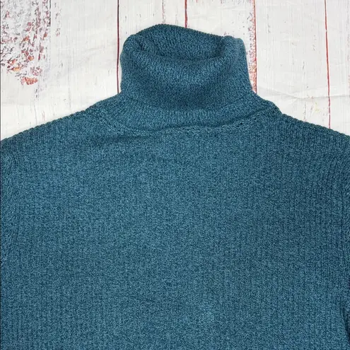 Valerie Stevens  Deep Teal Turtleneck Sweater size L