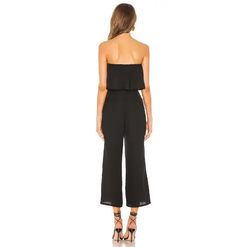 superdown  Brooke Set in Black Xsmall New Womens Outfit Strapless Crop Top Pants