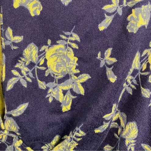 Free People  Dinner Party Floral Mock Neck cottagecore floral top Small retro