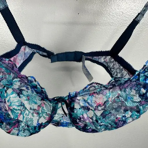 Vintage Warners Lace Royale 34D 1524 Bra See Through Lace Nylon Size undefined