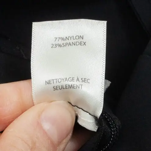 Ecru Fuji Slim Leg Black Cropped Trouser Pants Womens Size 2