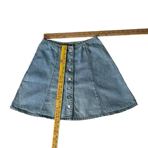 Y2k 90s Vintage Denim front button A