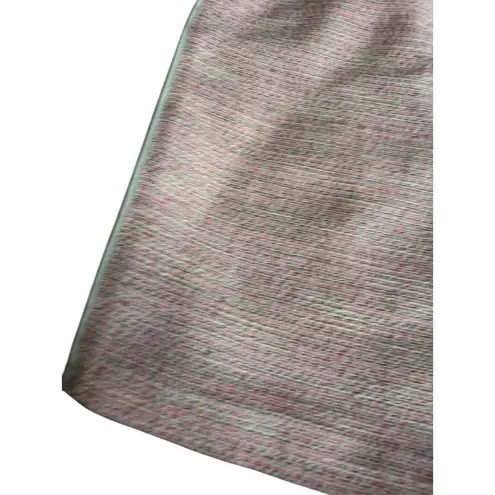 Wilfred Pink White Patterned Pinstriped Mini Skirt Size 6