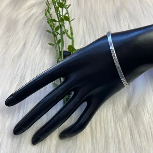 Live dont just exist cuff bangle bracelet