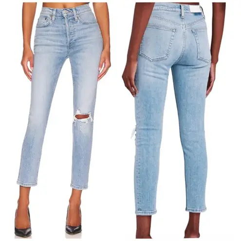 RE/DONE New  90s High Rise Ankle Crop Jeans