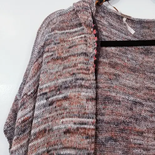 Free People  Love Knit Midi Oversized Fringe Boho Cardigan