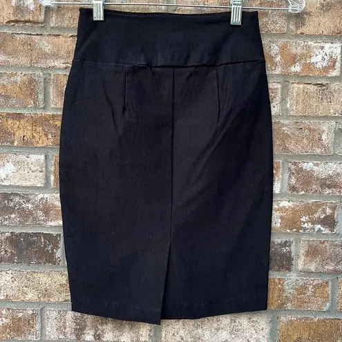 Iz Byer  Black Pull-On Pencil Skirt - Size XS